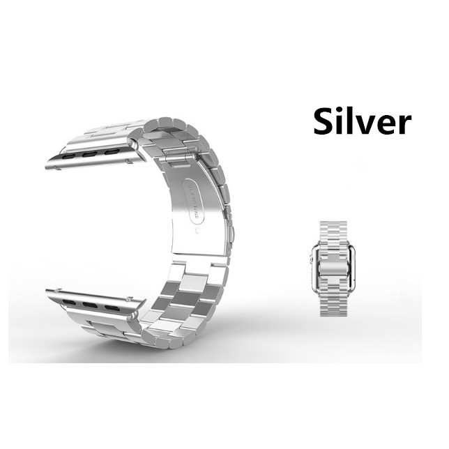 Dây Đeo Bằng Thép Không Gỉ 45mm 41mm Cho iWatch 6 5 4 3 2 SE 44mm 40mm 42mm 38mm