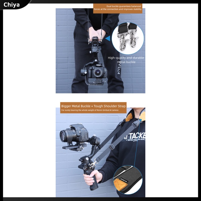 Dây Đeo Vai Móc Đôi Chuyên Dụng Cho Dji ronin Rs 3 / Rs 3 Pro / ronin Rsc 2 / ronin Rs