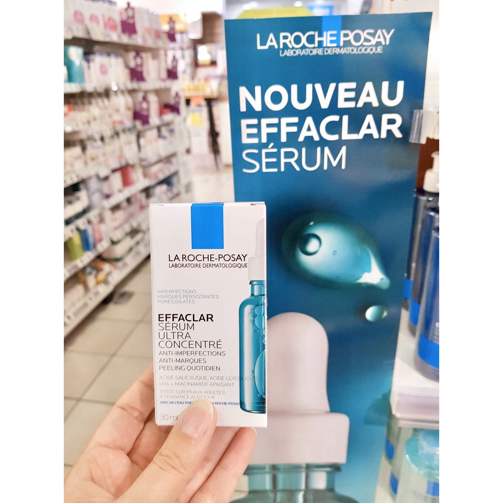 Tinh chất  MỜ THÂM TÁI TẠO DA LA ROCHE POSAY EFFACLAR  SERUM ULTRA CONCENTRE