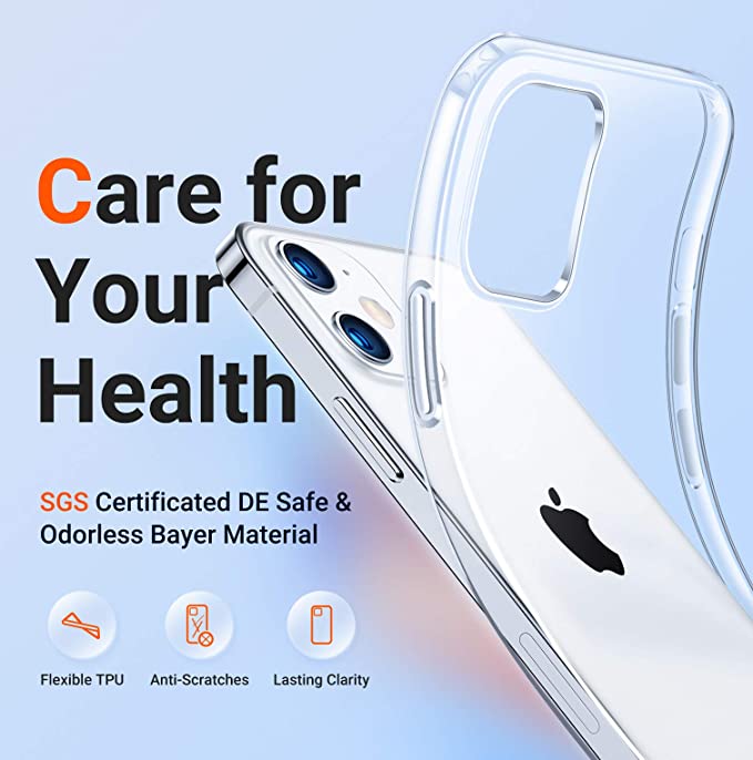 Ốp điện thoại TPU mềm trong suốt dành cho For iPhone 13 12 11 Pro Mini 7 8 6 6s Plus X Xs Max Xr SE 2020 SE2 | BigBuy360 - bigbuy360.vn