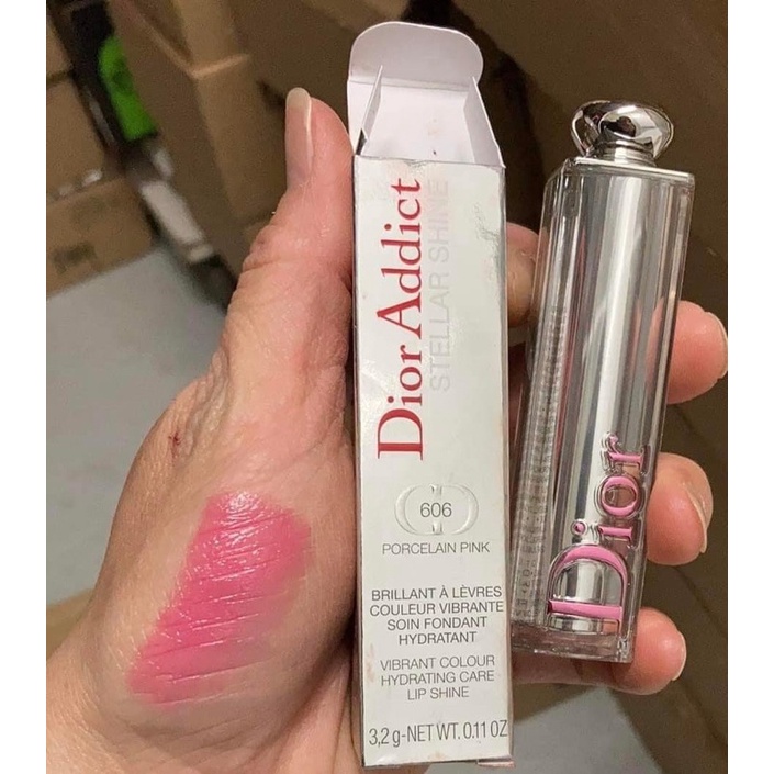 Son Dưỡng DiOr No606 Porcelain pink