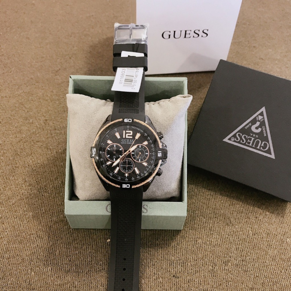 (Chính Hãng) Đồng Hồ Guess Nam W1168G3 47mm