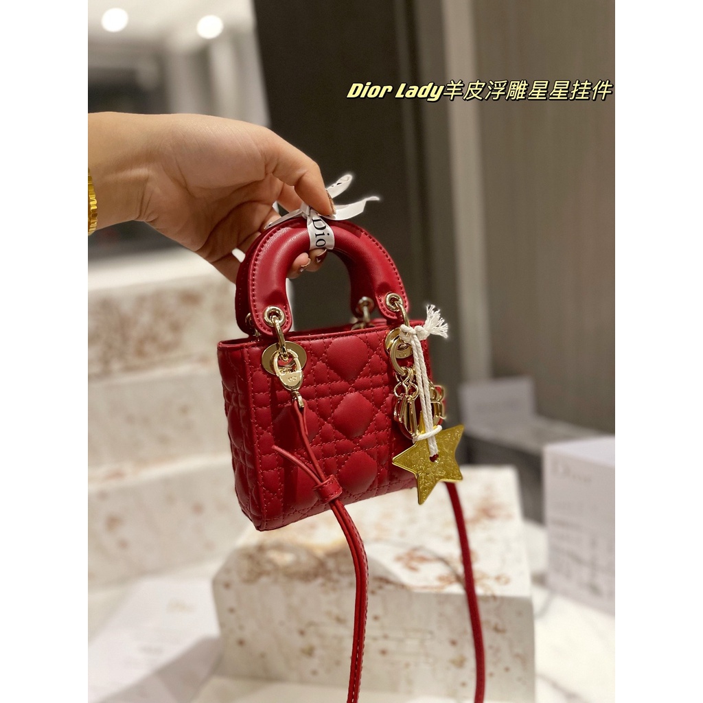 Túi Đeo Chéo DIOR Thêu Chữ Thời Trang Cho Nữ