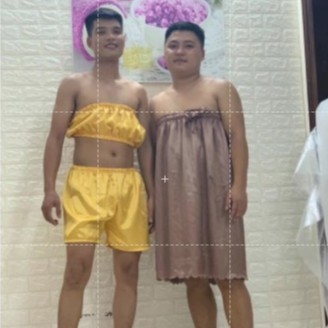 Váy Quây Bộ Đồ Tắm Trắng 1 Mảnh Và 2 Mảnh Dùng Trong Spa Thẫm Mỹ Viện