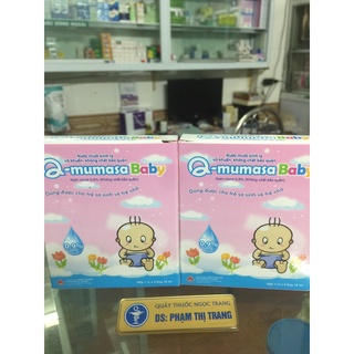 Nước muối sinh lý vô khuẩn cho bé Q-mumasa baby 10ml_1 hộp 5 lọ