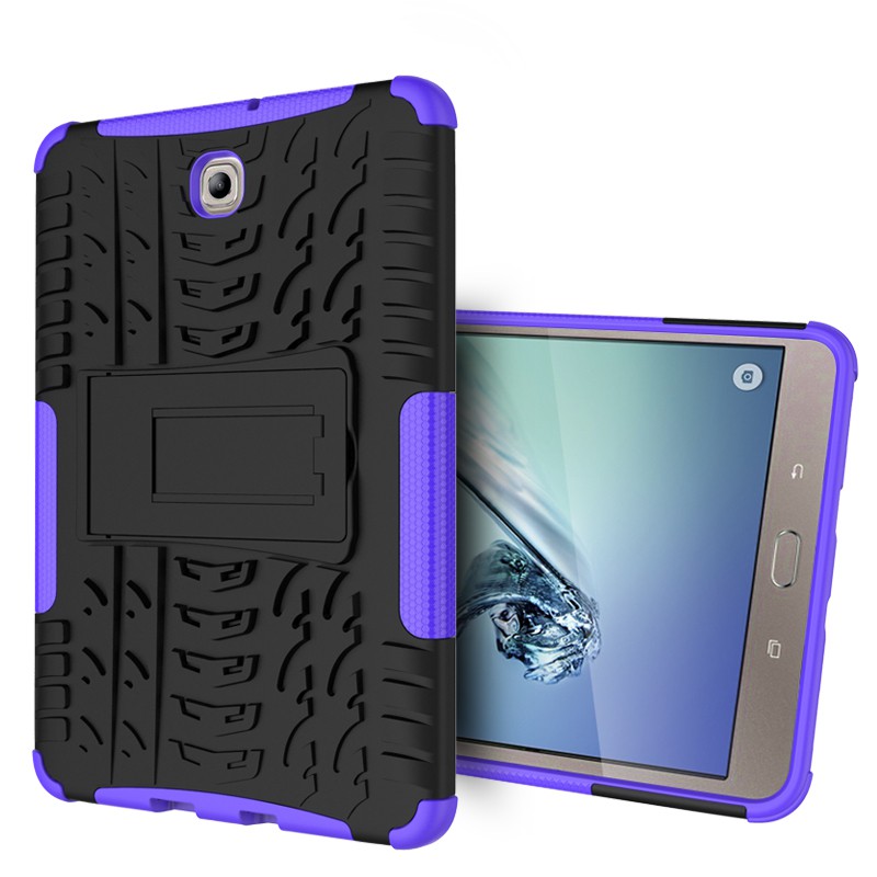 For Samsung Galaxy Tab S2 8.0 SM-T710 T713 T715 T719 Hybrid Rugged Shockproof Stand Case Cover
