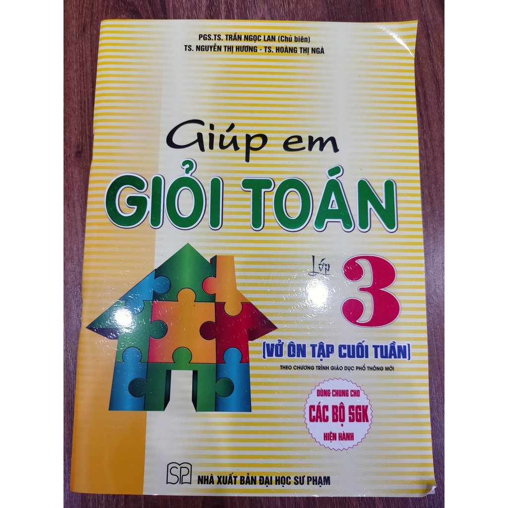 Sách - Giúp Em Giỏi Toán 3 (Vở Ôn Tập Cuối Tuần)