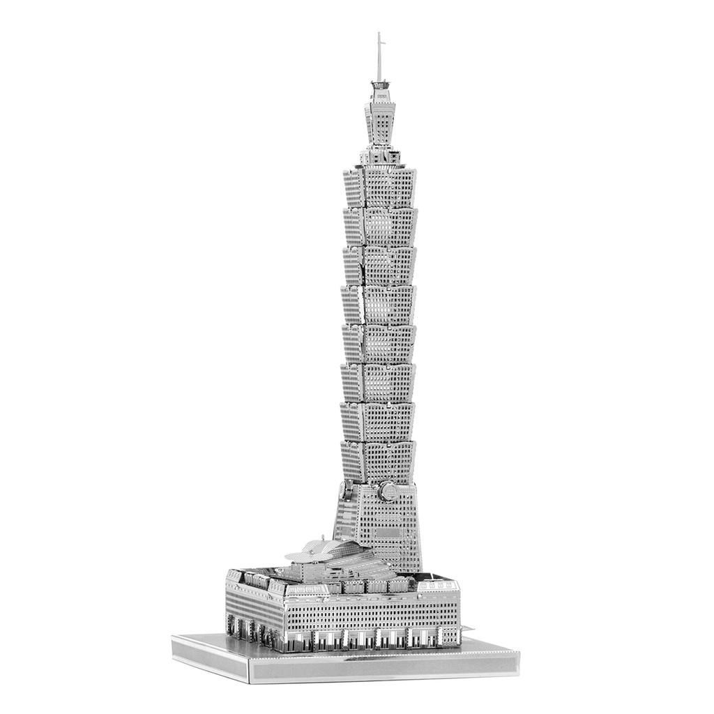 Đồ Chơi Mô Hình Kim Loại 3D Tự Lắp: Tháp Taipei 101 - EDC STUFF shop