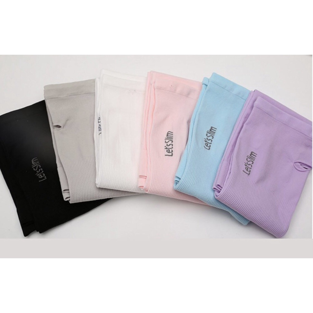 Găng Tay Chống Nắng Xỏ Ngón Let's Slim Aqua-X
