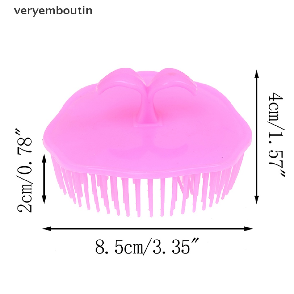 [Hàng mới về] Lược gội đầu xoa bóp mát xa da đầu dùng khi tắm