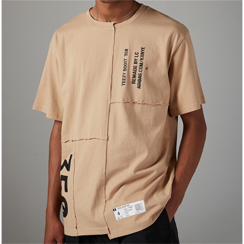 Áo Thun Tay Ngắn Cổ Tròn Chất Liệu Cotton Cho Nam Nữ