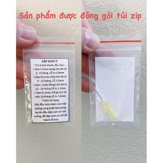 Dập lỗ núm ti cho bé (giá 1 chiếc)