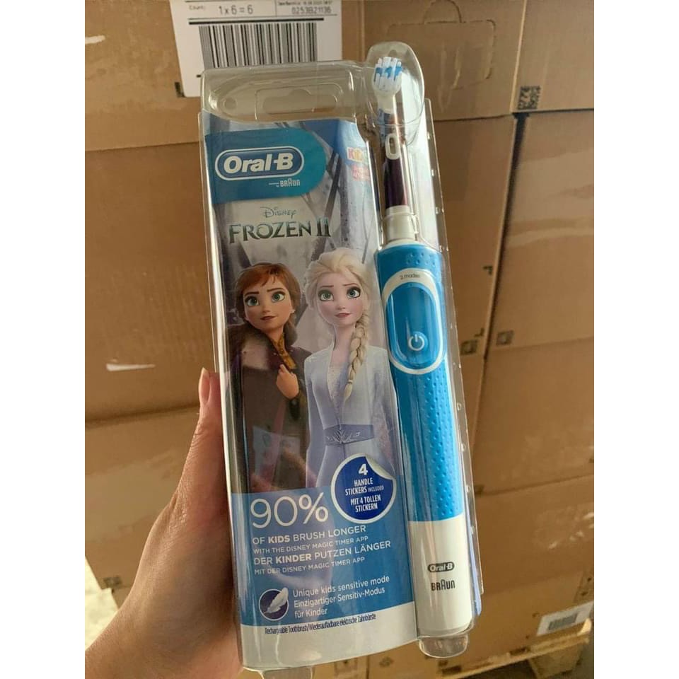 Bàn chải điện OralB Úc người lớn, trẻ em