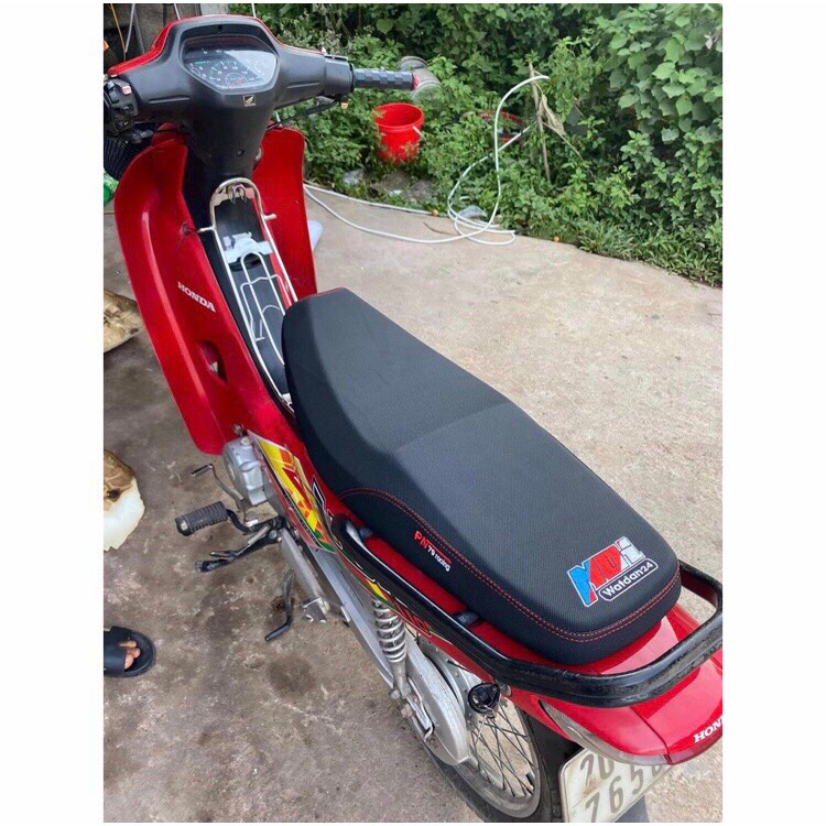 Da Yên Thêu Chữ Cao Cấp - Bọc Được Cho Tất Cả Các Dòng Xe Yamaha - Honda - Raider