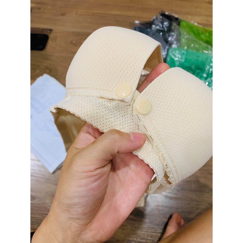 Áo lót bầu và cho con bú - Set 2 cái - Size to thoải mái - Không gọng - Hàng chuẩn Thái