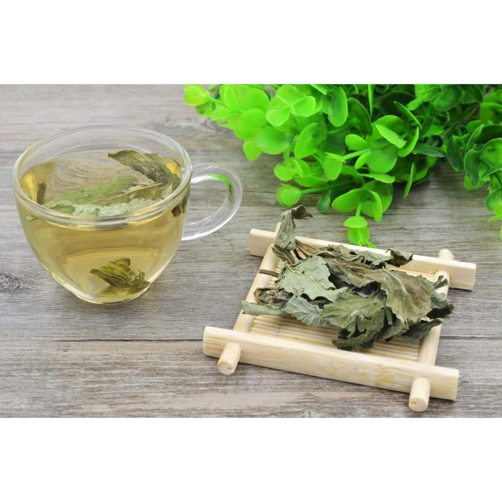 Trà Lá Bạc Hà sấy khô hũ 100gr - Moon Tea