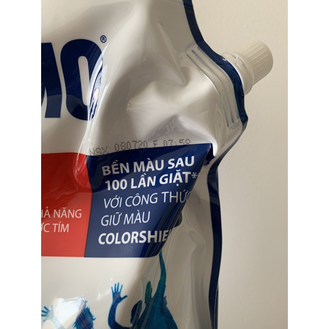Nước Giặt OMO Matic Bền Đẹp cửa trước túi 3.7kg