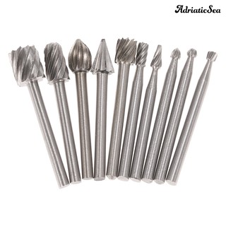 Bộ 10 Mũi Khoan Khắc Gỗ 3mm