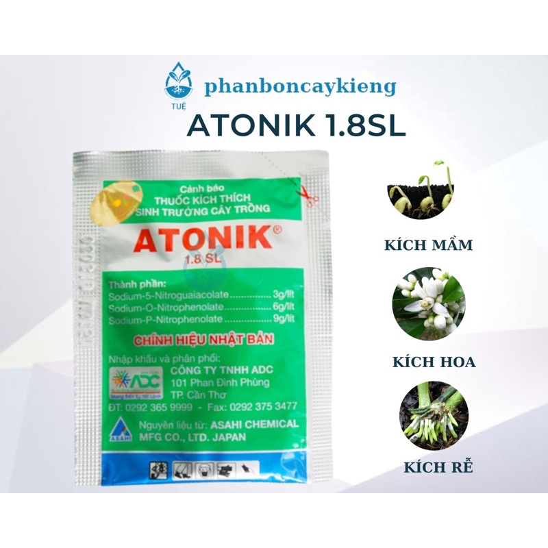 Atonik Phân bón lá, thuốc kích thích sinh trưởng cây trồng