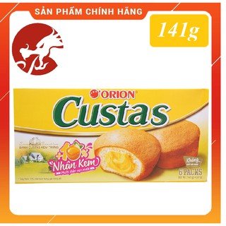 Bánh bông lan custas Orion 141g