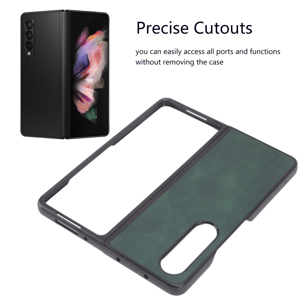 Bao da điện thoại nắp gập chống trầy chống bụi tùy chọn màu sắc dành cho Galaxy Z FOLD 4