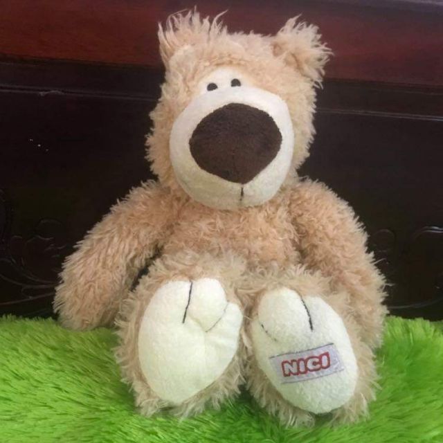 Thú bông gấu nâu xù NICI