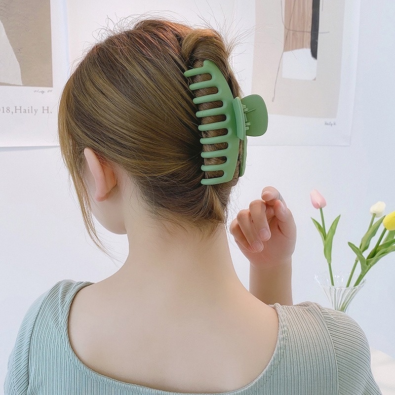Kẹp bấu tóc màu gradient thời trang Hàn Quốc