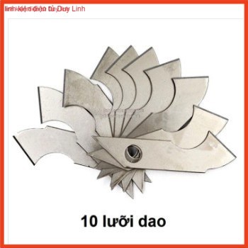 Hộp Lưỡi Dao Cắt Mica 10 Chiếc