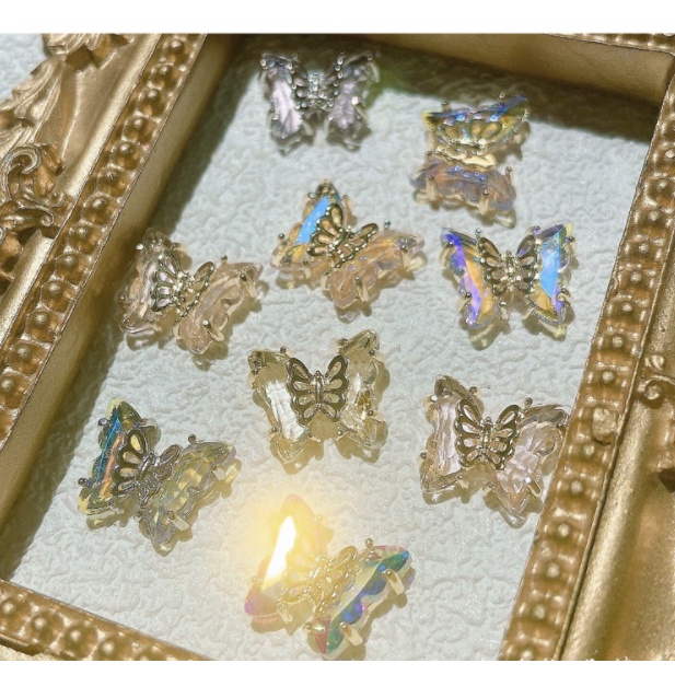 Charm buom đá trang trí nail