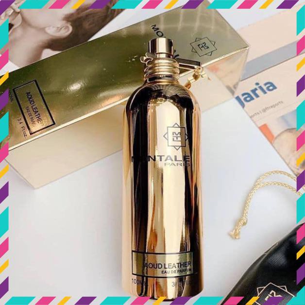 🌺HÀNG CHUẨN🌺 Nước hoa Montale Aoud Leather Test 10ml/20ml EDP Spray / Chuẩn authentic 💘Standard Perfume💘 | Thế Giới Skin Care