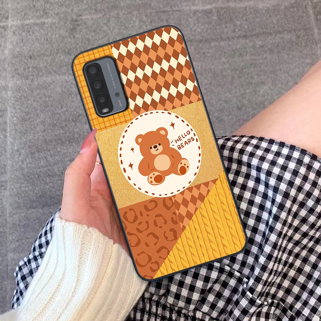 Ốp lưng Xiaomi REDMI 9T happy day, gấu bear dễ thương - BỀN - ĐẸP -BAO GIÁ TOÀN THỊ TRƯỜNG