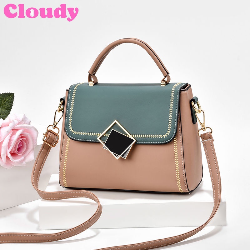 (Mới) Túi Xách Nữ khóa gương style Hàn quốc cực hot CL130