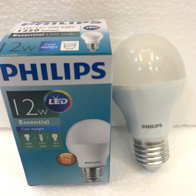 Bóng Đèn Philips Led Ess Ledbulb 12w Đuôi E27