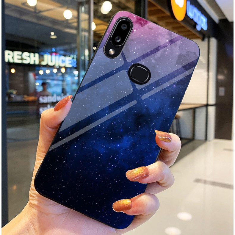 Ốp Lưng SAMSUNG GALAXY A10S Ốp kính bóng cao cấp Phi Hành Gia