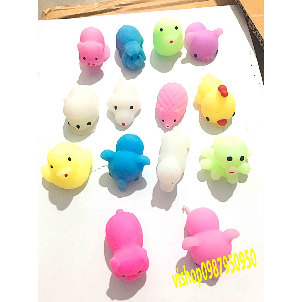 Squishy Mochi Thú Dẻo Cực Dễ Thương
