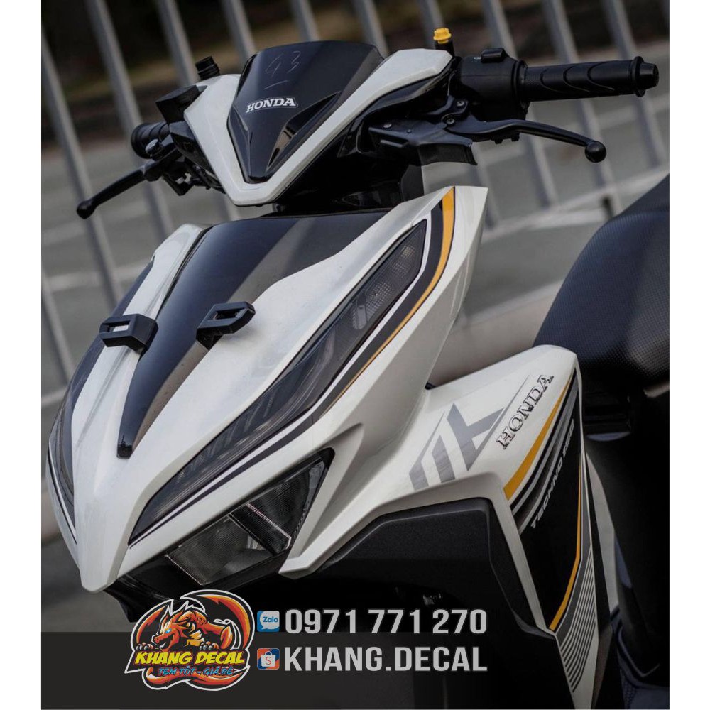 Tem rời Vario soc xám Xe Trắng / Đen