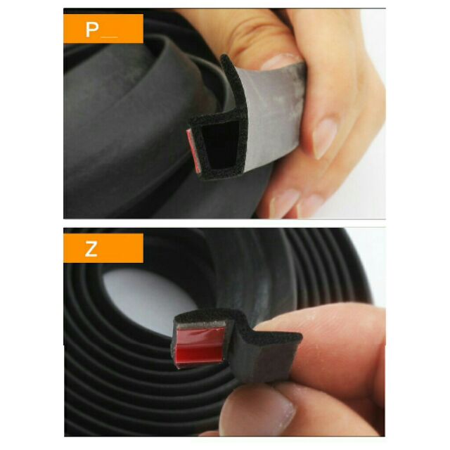 GIOĂNG CHỐNG ỒN CHỮ P, CHỮ Z, chữ D CHỐNG BỤI , ĐÓNG CỬA ÊM CHO Ô TÔ | BigBuy360 - bigbuy360.vn