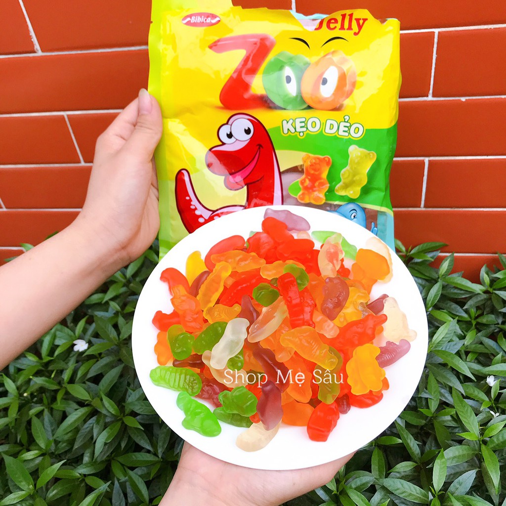 [Mã 267FMCGSALE giảm 8% đơn 500K] Gói 500g Chipchip 💖FREESHIP💖 Kẹo Dẻo Jelly Hương Trái Cây Zoo Hiệu Bibica Dai Ngon | BigBuy360 - bigbuy360.vn