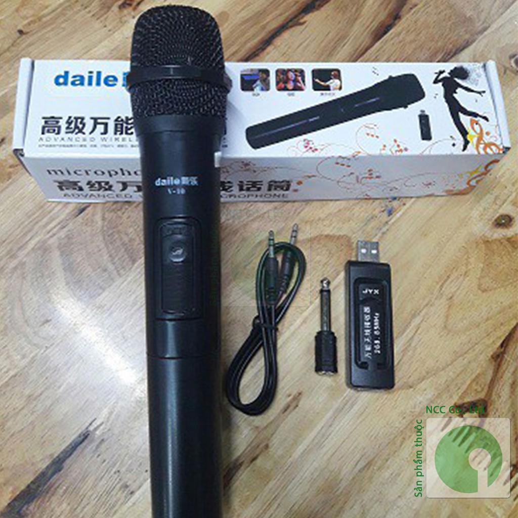 Micro không dây DAILE V10 - NLVQ-2211-MCKD