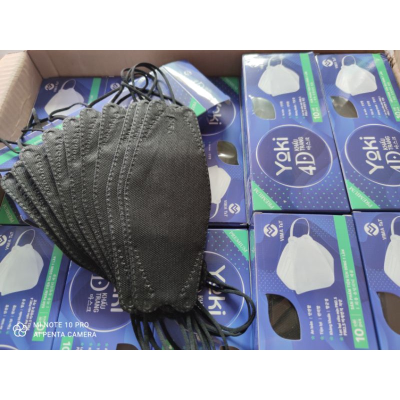 Khẩu trang 4D Yoki cao cấp hộp 10 cái | BigBuy360 - bigbuy360.vn