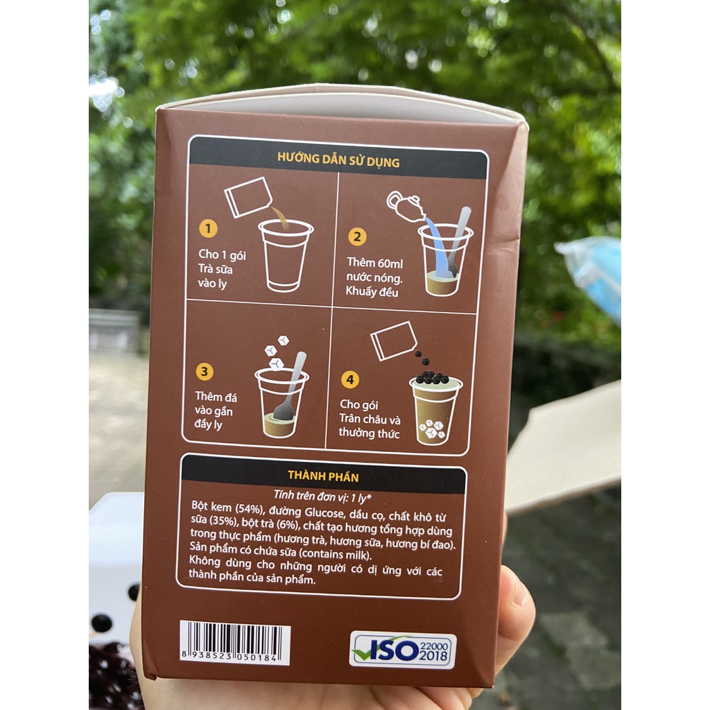 TRÀ SỮA TRÂN CHÂU ĐƯỜNG ĐEN  ROYAL TEA BAN MILK TEA