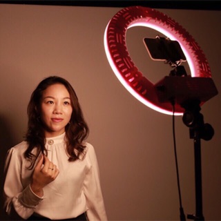 [Chính hãng] Cây đèn livestream bán hàng chuyên nghiệp đèn make up chụp hình size đèn 34cm