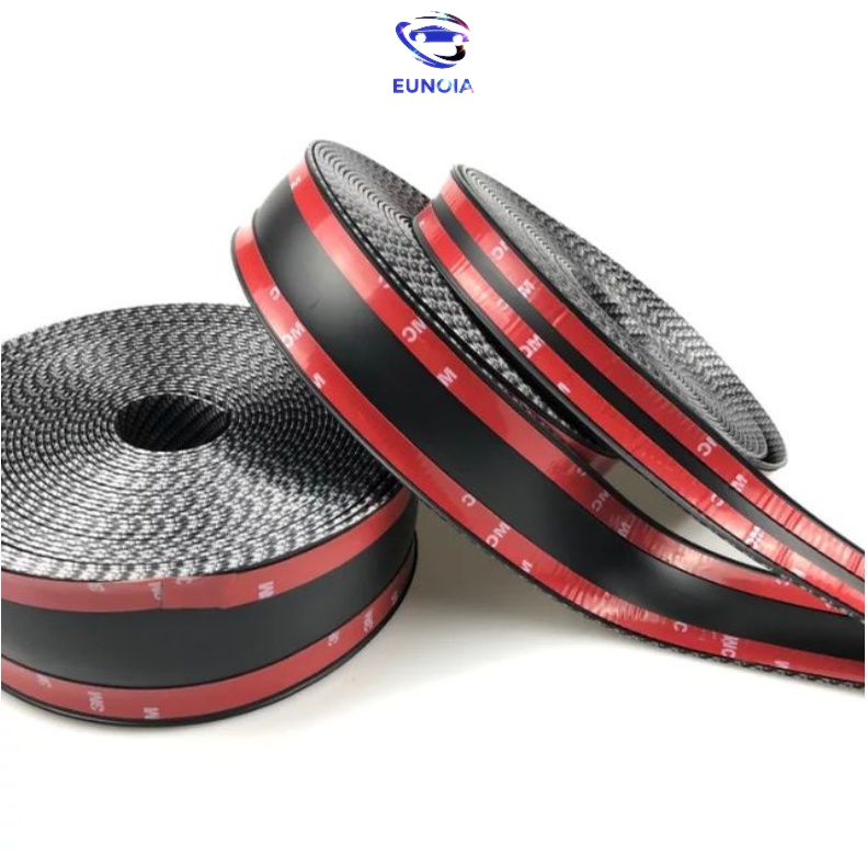 Nẹp chống xước bệ bước chân cửa xe ô tô xe hơi mạ cacbon cao cấp - miếng dán chống trầy xe ô tô