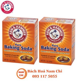 [DATE 03/2021] Combo 2 Hộp Bột Baking Soda Arm & Hammer 454g Nhập Khẩu Mỹ