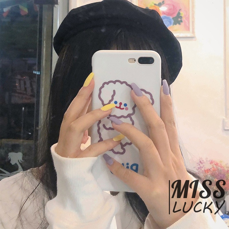 Bộ 24 Móng Tay Giả Màu Tím Và Vàng