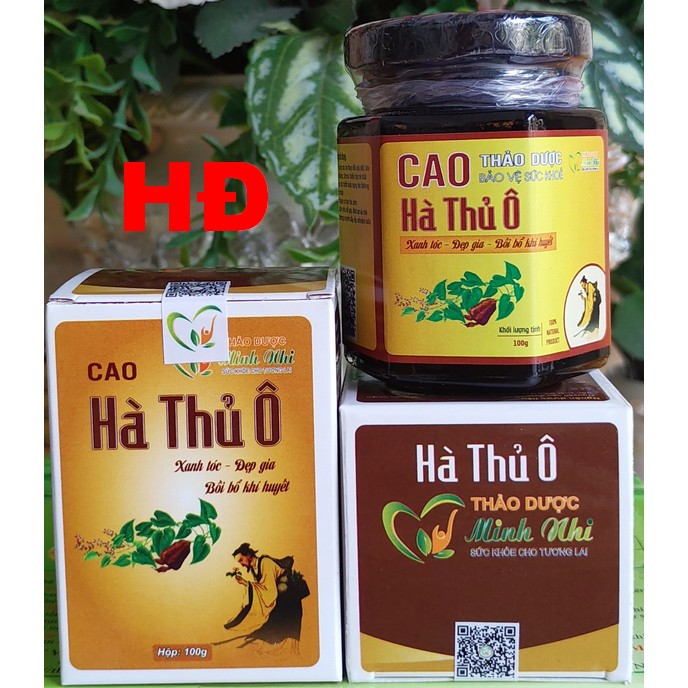 Cao Hà thủ ô của Công ty Thảo dược Minh Nhi (lọ 100g)