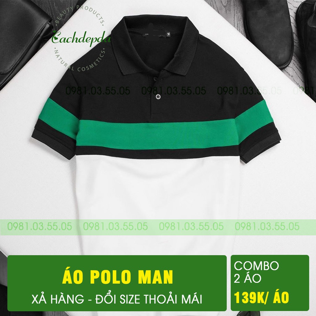 Áo Polo Man [Mua 2 giảm còn 139k/ cái ]