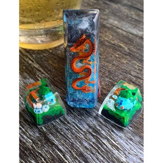 Keycap resin bàn phím cơ Bulbasaur