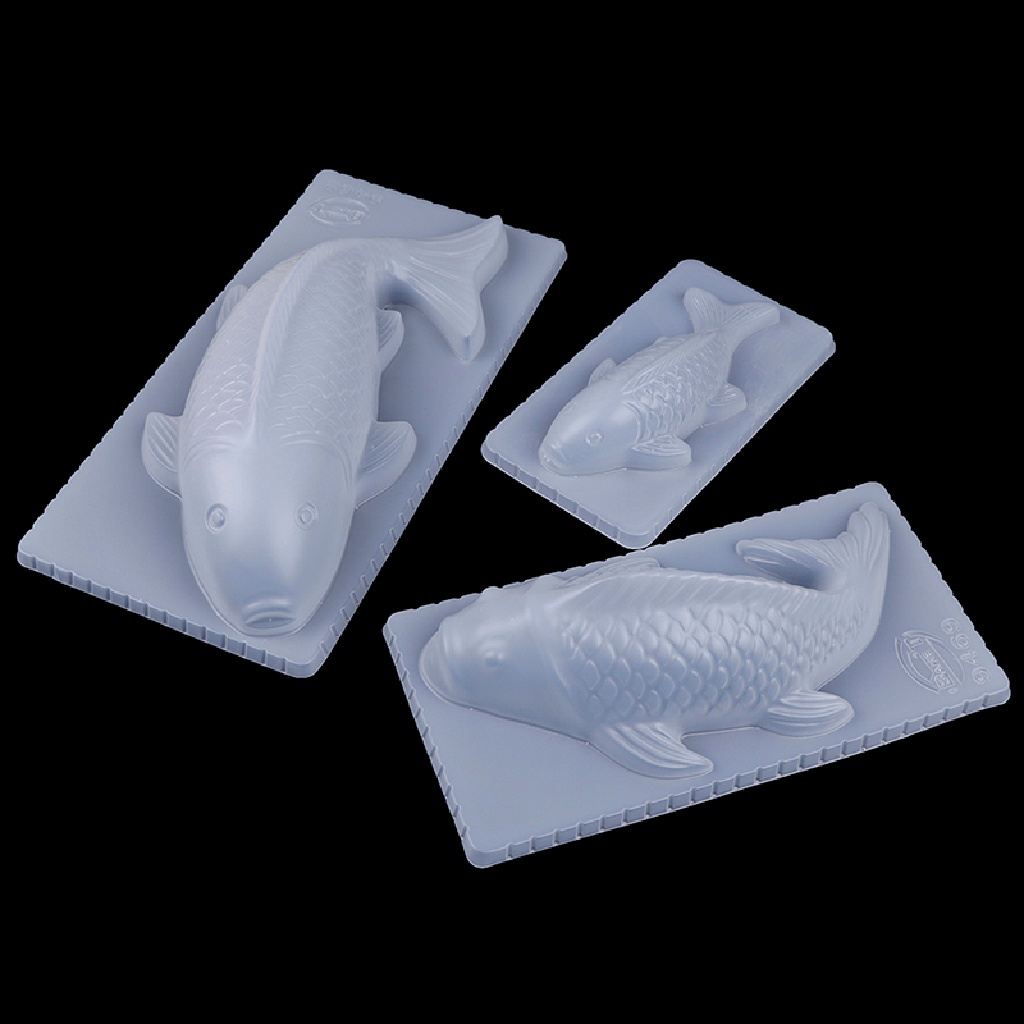 Khuôn Nhựa Làm Bánh Hình Cá Koi 3d Độc Đáo