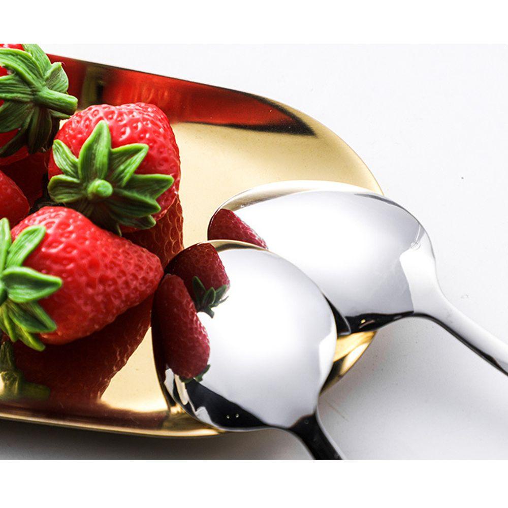 Bộ 3 Món Muỗng Nĩa Bằng Thép Không Gỉ Chất Lượng Cao